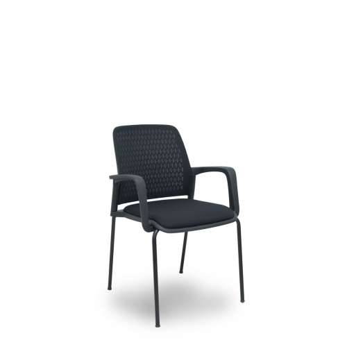 Stolica za prijam Foröl 4519PTNM840B840 Crna 4 kom. Cijena