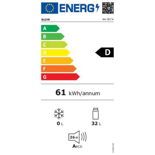 Mini zamrzivač Blow 44-207# Bijela 32 L Cijena