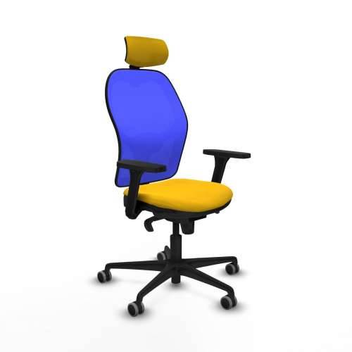 Uredska stolica Jorquera Piqueras y Crespo 3D036G2 Rumena Cijena