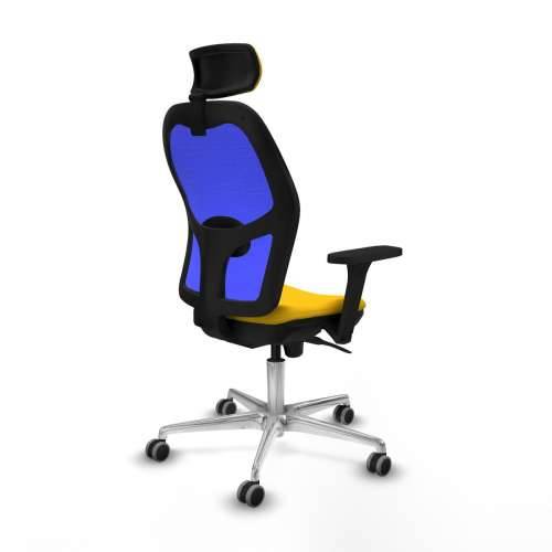 Uredska stolica Jorquera Piqueras y Crespo 3D086G2 Rumena Cijena