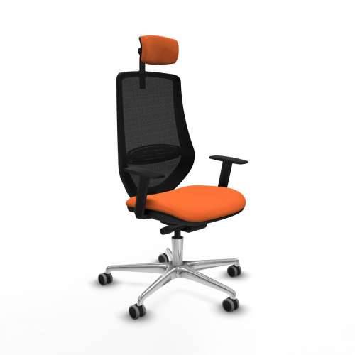 Uredska stolica Piqueras y Crespo D086G2W Oranžna Cijena