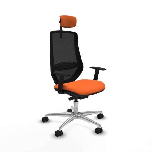 Uredska stolica Piqueras y Crespo D086N2W Oranžna Cijena