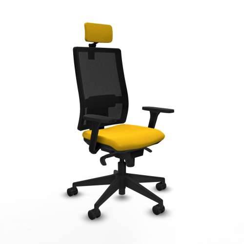 Uredska stolica Piqueras y Crespo 3D066N2 Rumena Cijena