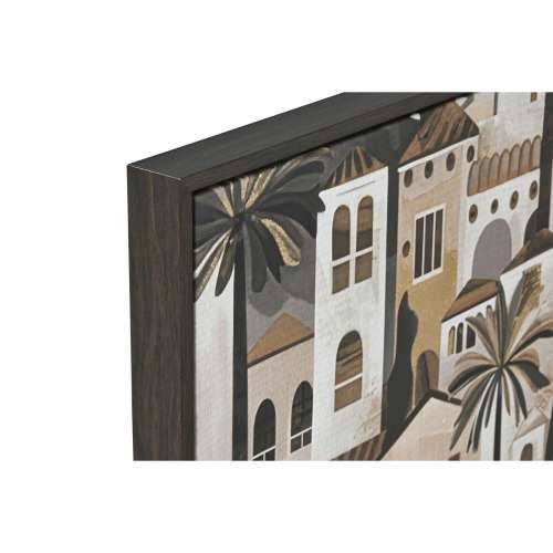 Slika Home ESPRIT Zelena Bež zlatan Kuće Tropsko 63 x 4,5 x 93 cm (2 kom.) Cijena