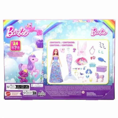 Kalendar Advent Barbie HRG90 Plastika Sirena (24 Dijelovi) Cijena