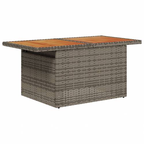 9 Komada Vrtni Sofa Set s Jastučićima Siva Poli Ratan Cijena