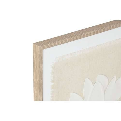 Slika Home ESPRIT Bijela Bež Skandinavski Botaničke biljke 40 x 2,2 x 50 cm (4 kom.) Cijena