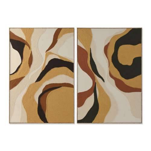 Slika Home ESPRIT Rumena Zelena moderan gradski 102 x 4,5 x 152 cm (2 kom.) Cijena