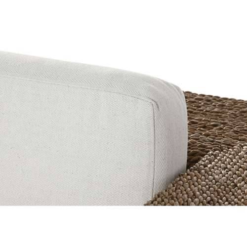 Vrtna fotelja Home ESPRIT Bijela Prirodno 117 x 92 x 65 cm Cijena