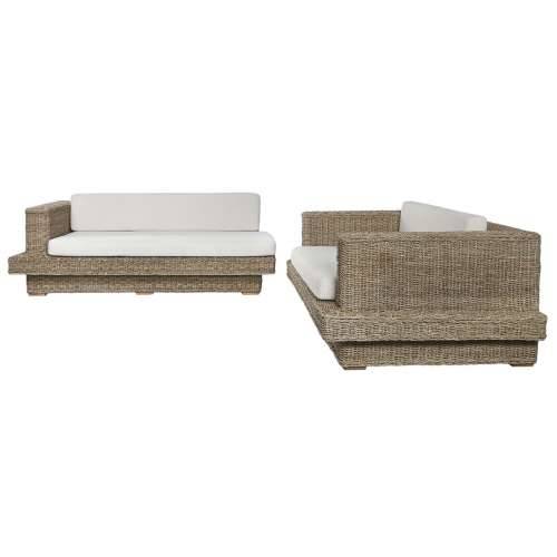 Canapea de Grădină Home ESPRIT Prirodno 192 x 105 x 63 cm Cijena