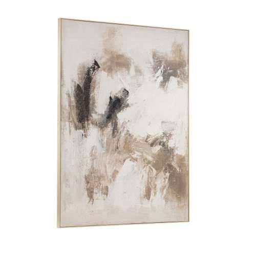Slika Home ESPRIT Bijela Bež Apstraktno gradski 130 x 5 x 180 cm Cijena