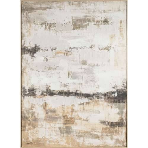 Slika Home ESPRIT Bijela Bež Apstraktno gradski 130 x 5 x 180 cm Cijena