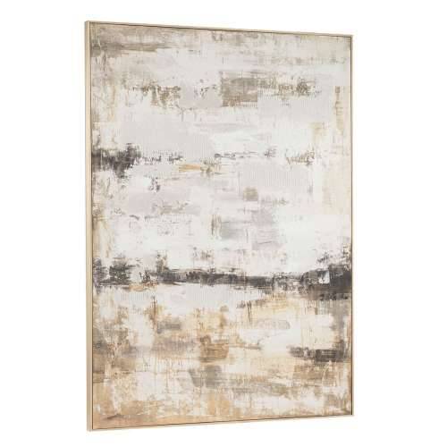 Slika Home ESPRIT Bijela Bež Apstraktno gradski 130 x 5 x 180 cm Cijena