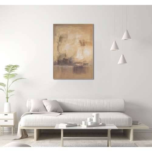 Slika Home ESPRIT Smeđa Apstraktno moderan 130 x 5 x 180 cm Cijena