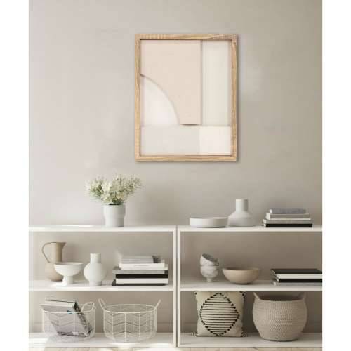Slika Home ESPRIT Bijela Bež Prirodno moderan Skandinavski 40 x 3,8 x 50 cm (2 kom.) Cijena