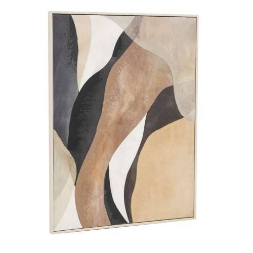 Slika Home ESPRIT Smeđa Bež Apstraktno gradski 60 x 2,8 x 80 cm (2 kom.) Cijena