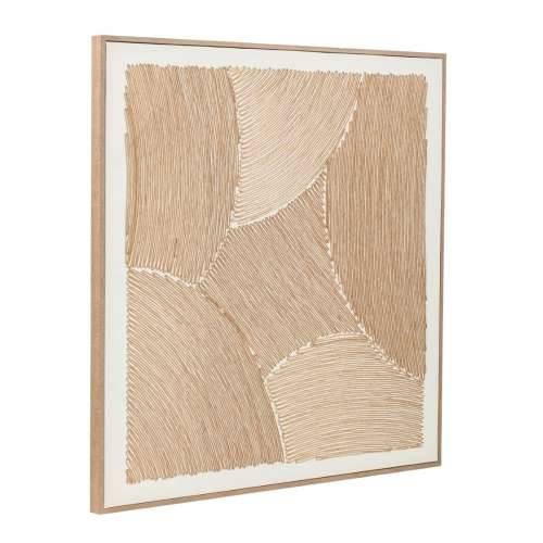 Slika Home ESPRIT Bijela Prirodno moderan S olakšanjem Skandinavski 100 x 3,8 x 100 cm (2 kom.) Cijena