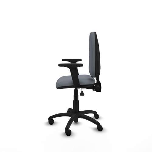 Uredska stolica Piqueras y Crespo Aýna AS bali gris brazos 2D base poliamida ruedas nailon 50mm Siva Cijena