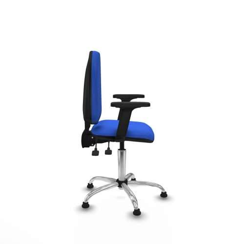 Uredska stolica Piqueras y Crespo Aýna AS bali azul brazos 2D base cromada topes Plava Cijena