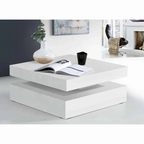Stolić za dnevni boravak Bijela 78 x 78 x 36 cm Cijena