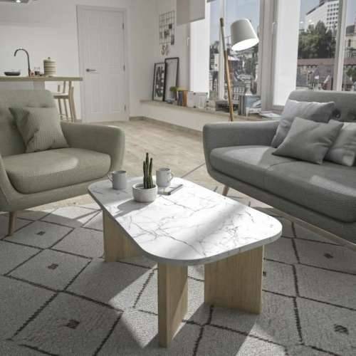 Stolić za dnevni boravak Bijela 105 x 58 x 39 cm Cijena
