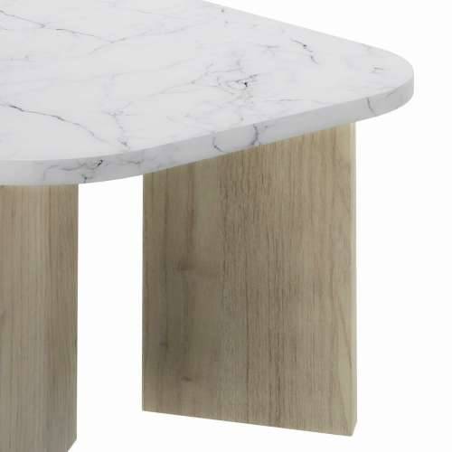 Stolić za dnevni boravak Bijela 105 x 58 x 39 cm Cijena