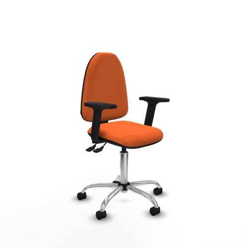 Uredska stolica Piqueras y Crespo Aýna AS bali naranja brazos 2D Oranžna Cijena