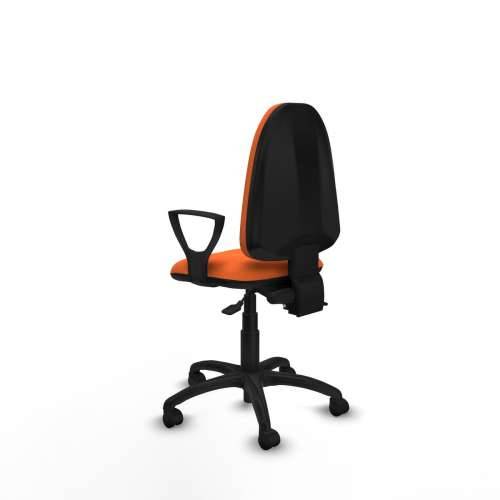 Uredska stolica Piqueras y Crespo Aýna AS bali naranja brazos fijos base poliamida ruedas nailon 50mm Oranžna Cijena