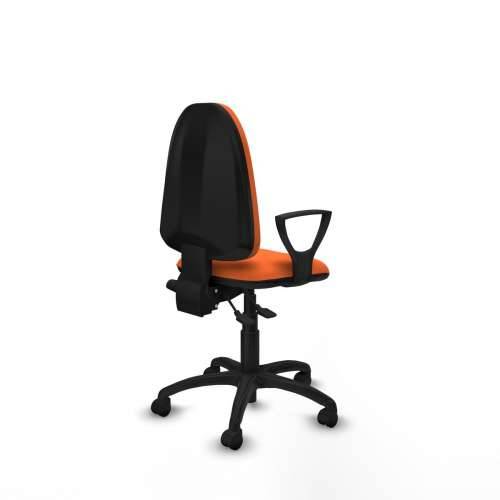 Uredska stolica Piqueras y Crespo Aýna AS bali naranja brazos fijos base poliamida ruedas nailon 50mm Oranžna Cijena
