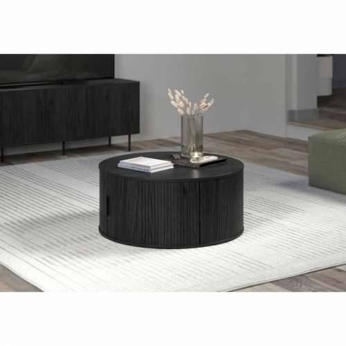 Stolić za dnevni boravak Trendteam Crna 80 x 80 x 36 cm Cijena
