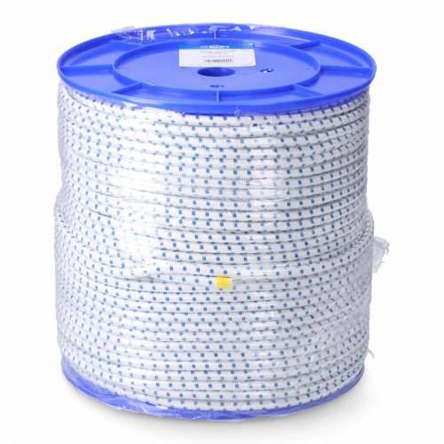 Uže EDM 87923 Plava Bijela Poliester Lateks 6 mm x 200 m Elastična Cijena