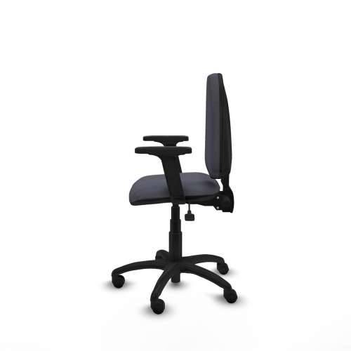 Uredska stolica Piqueras y Crespo Aýna AS bali gris oscuro brazos 2D base poliamida ruedas nailon 50mm Tamno sivo Cijena
