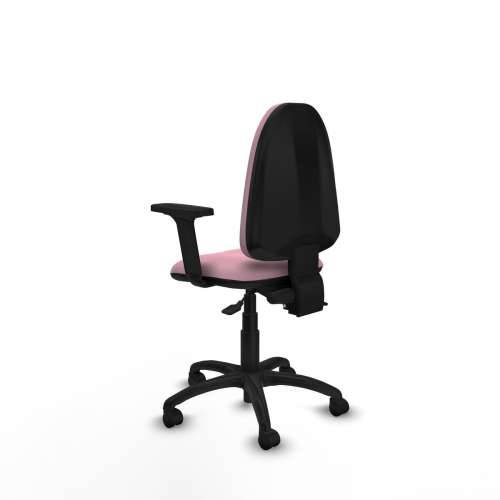 Uredska stolica Piqueras y Crespo Aýna AS bali rosa brazos 2D base poliamida ruedas nailon 50mm Roza Cijena