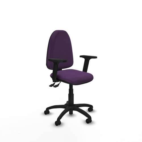 Uredska stolica Piqueras y Crespo Aýna AS bali morado brazos 2D base poliamida ruedas autofrenantes 50mm Vijoličasta Cijena