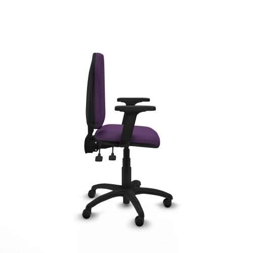 Uredska stolica Piqueras y Crespo Aýna AS bali morado brazos 2D base poliamida ruedas autofrenantes 50mm Vijoličasta Cijena