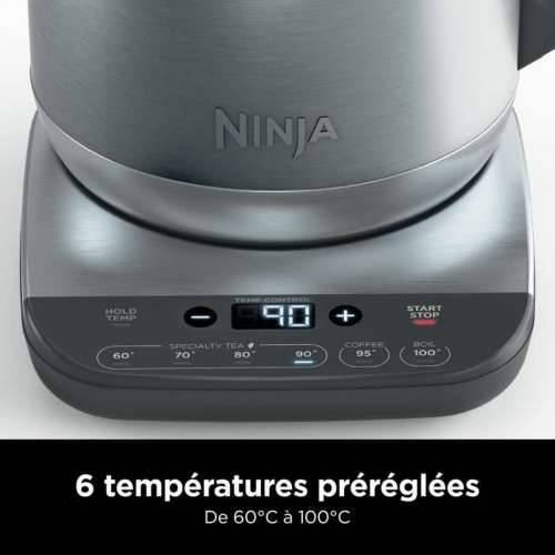 Kuhalo NINJA KT201EU Crna Siva plástico,acero inoxidable 3000 W 1,7 L Cijena