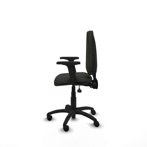 Uredska stolica Piqueras y Crespo Aýna AS bali negro brazos 2D base poliamida ruedas nailon 50mm Crna Cijena