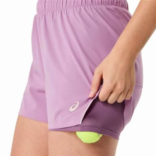 Sportske Kratke Hlače Asics Padel Court 2-N-1 Short Lila Cijena