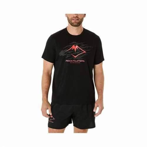 Muška Majica Kratkih Rukava Asics Fujitrail Logo Ss Top Crna Cijena