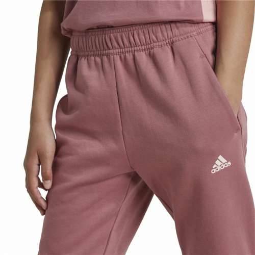 Dlhé športové nohavice Adidas Tiberio 3-Stripes Colorblock Roza Cijena