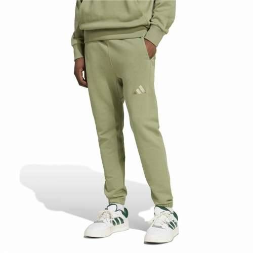 Dlhé športové nohavice Adidas Regular Tapered Zelena Moški Cijena