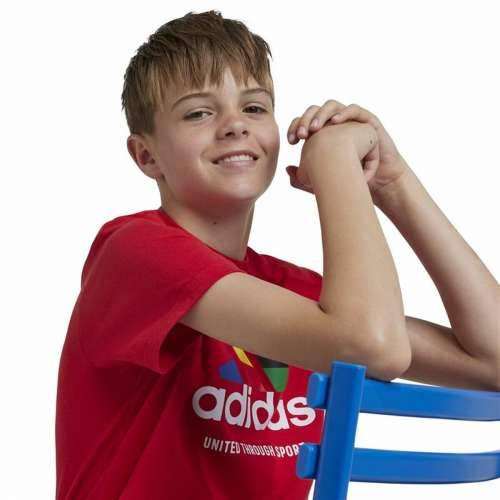 Unisex Majica Kratkih Rukava Adidas Tiro Nations Pack Graphic Crvena Cijena