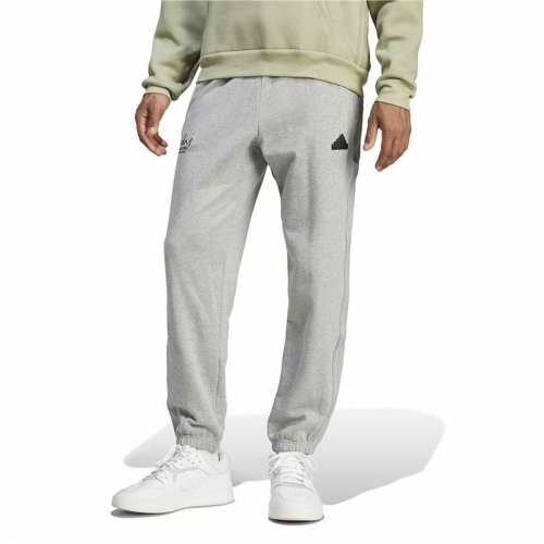 Dlhé športové nohavice Adidas Brand Love French Terry Siva Moški Cijena