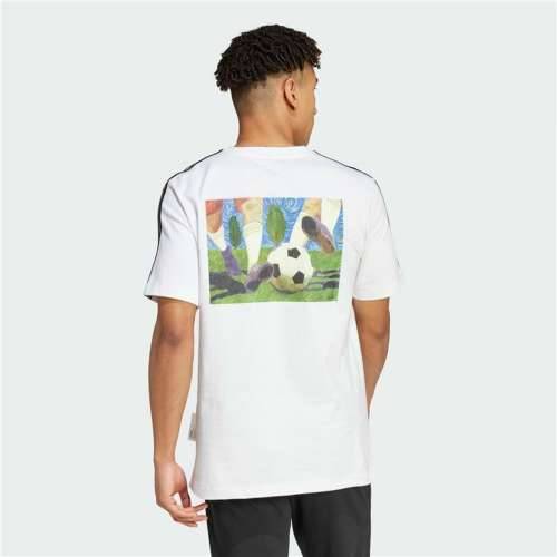 Muška Majica Kratkih Rukava Adidas Gallery Graphic Bijela Cijena
