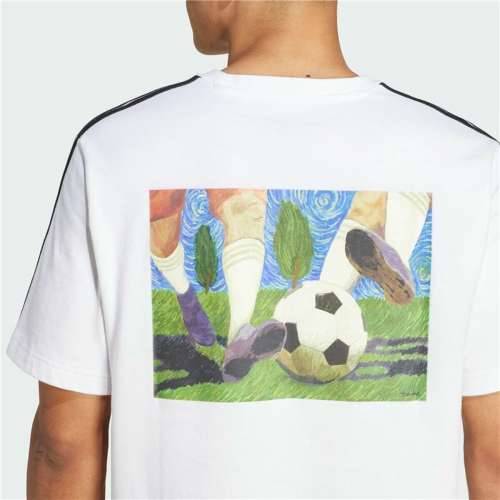 Muška Majica Kratkih Rukava Adidas Gallery Graphic Bijela Cijena