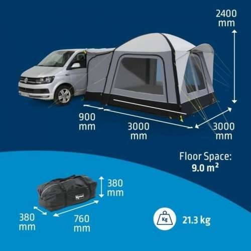 Nadstrešnica Kampa Siva polialgodon Cijena