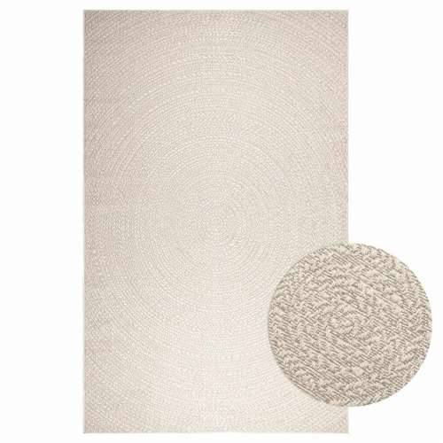 Tepih ZIZUR 200 x 290 cm s izgledom jute unutarnji i vanjski - Krema 200 x 290 cm Okruglo Cijena