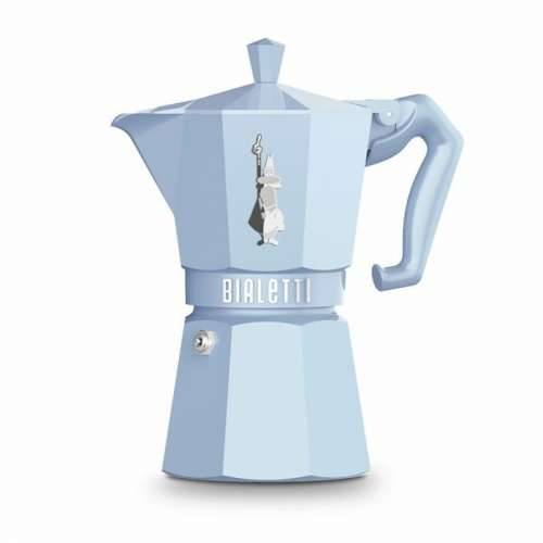 Talijanska Moka za Kavu Bialetti MOKA EXCLUSIVE Plava Aluminij 6 Šalice Cijena