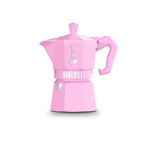 Talijanska Moka za Kavu Bialetti MOKA EXCLUSIVE 3T Roza Aluminij bakelit 3 Tasītes Cijena