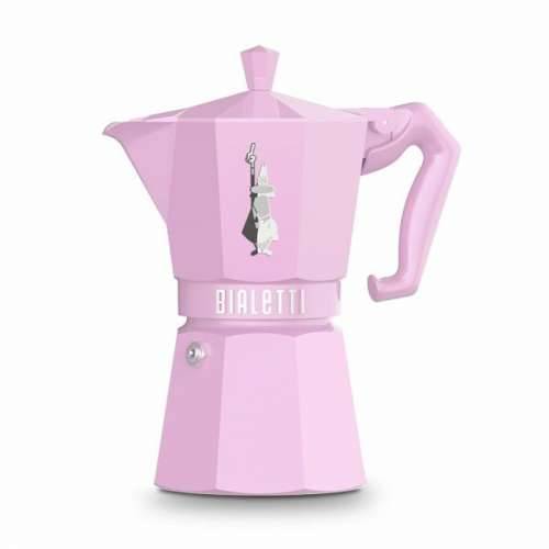 Talijanska Moka za Kavu Bialetti MOKA EXCLUSIVE 6T Roza Aluminij 6 Šalice (6 kom.) Cijena